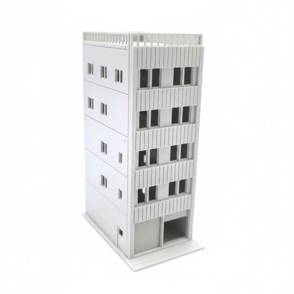 JWQFBC 1:150 Japanese Building Model DIY Assembly Building Kit Hobby Grade Model Train Layout Details for Hobbyists, Dioramas