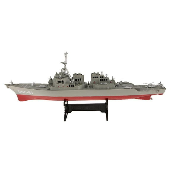 JWQFBC 1:35 Scale Plastic Warship USS Arleigh Burke Decorative Boat Model Collectables