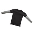 thumbnail image 1 of JWQFBC 1/6 Dark Gray Long Sleeve T-shirt Top Clothes Accessory For 12'' Male Figure, 1 of 7