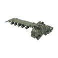 thumbnail image 1 of JWQFBC 1/72 Scale Tractor Trailer Model Education Building Model DIY Assemble Truck Toy green, 1 of 9