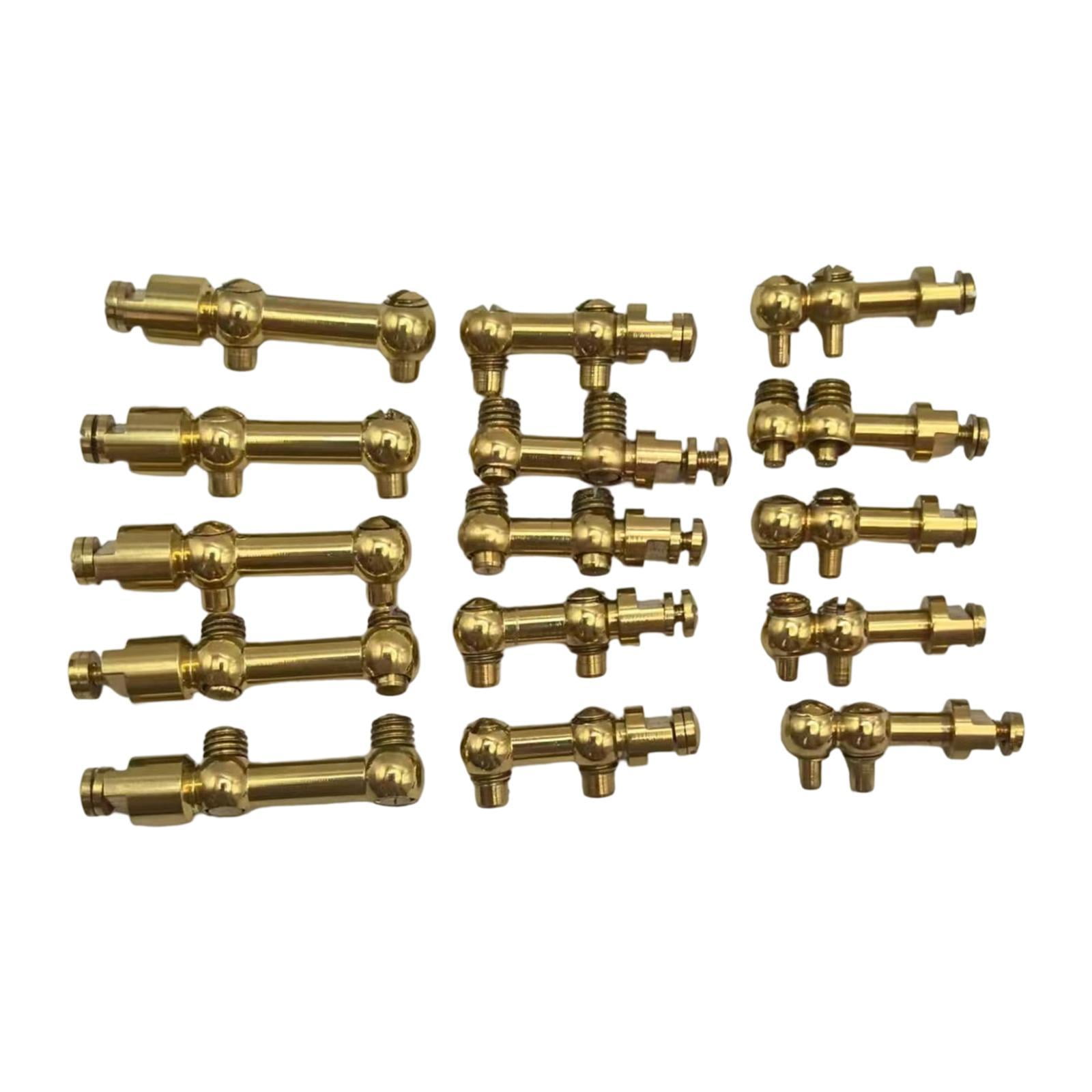 JWQFBC 15 Pieces Sax Repair Maintenance Kit Copper Musical Instrument Parts for Treble,