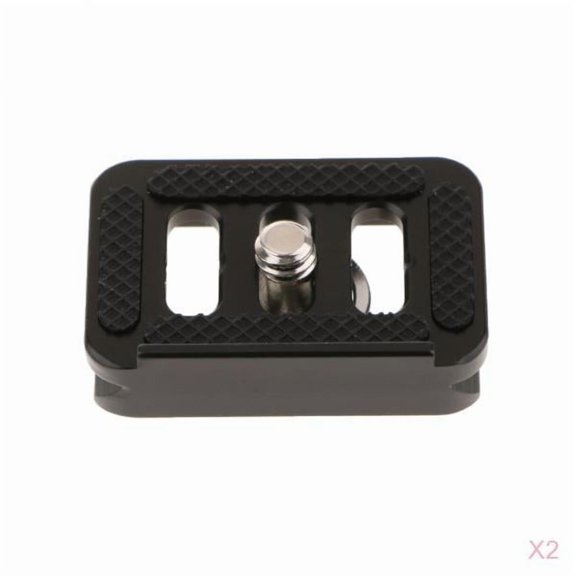 JWQFBC 2Pack Aluminum Quick Release QR Plate for SIRUI TY - C10 T005