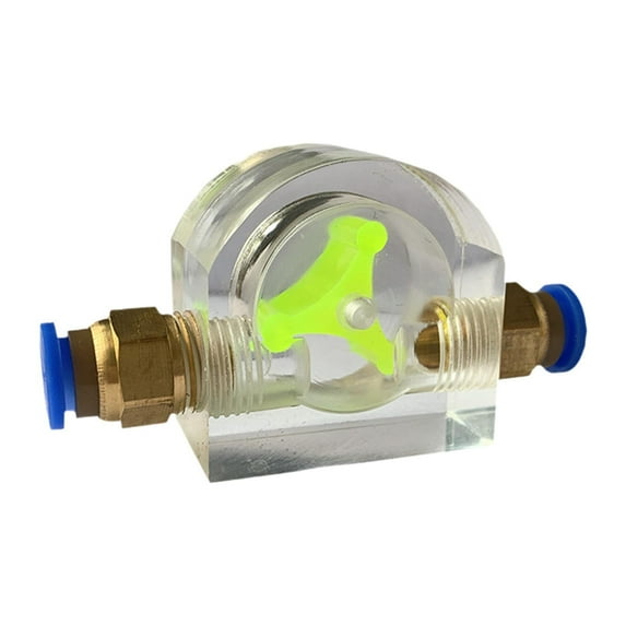 JWQFBC 8mm Water Flow Indicator Office Measuring Tool Multiuse Water Cooling System Kit Type A