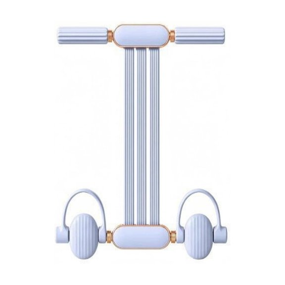 JWQFBC Abdominal Exercise Anti-Slip Sit-up Handle Bar Sit-up Exercise Equipment for Floor Workout, Blue