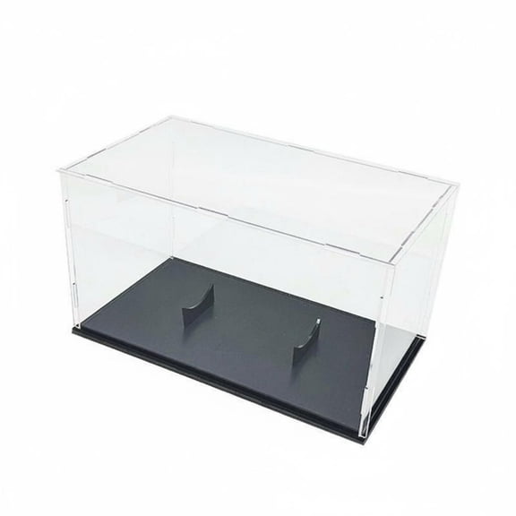 JWQFBC Acrylic Football Box Dustproof Football Display Case Detachable Design Transparent Sphere Storage Box for Collectors, Athletes