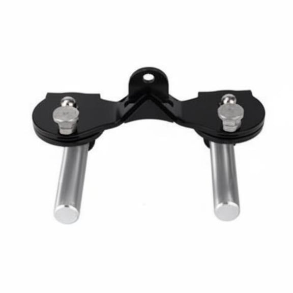JWQFBC Adjustable Pull-down Handle Compact Pull-down Handle Silver Grips Lat Pulldown Grip for Strength Training, Narrow Grip