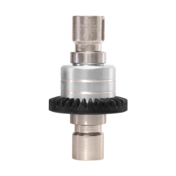 JWQFBC Assembled Differential RC Car Accessories Steel Gear, Stable,Upgrade Replacement Argent