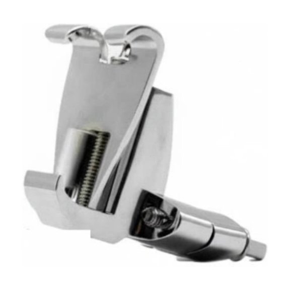 JWQFBC Bass Drum Clamp Firm Hold Cowbell Holder Clamp Sturdy Metal Bass Drum Hoop Mount for Drummers, Percussionists