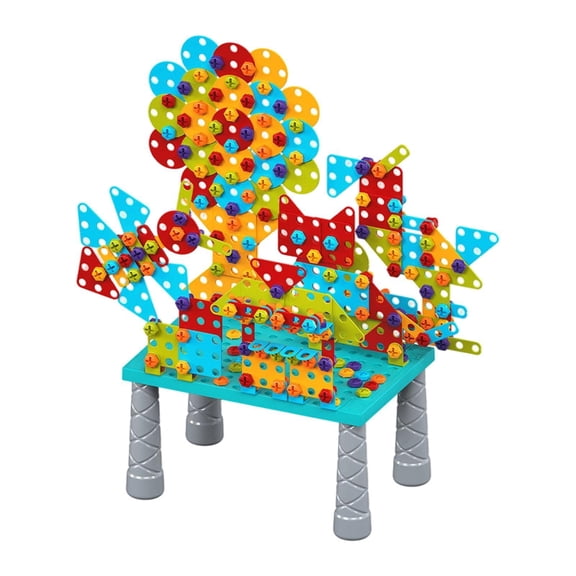 JWQFBC Build Toy for Kids Building Blocks Pretend Toys Educational Construction Toy for 24cmx16cmx18.5cm