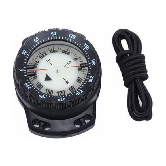 JWQFBC Bungee Compass Waterproof   Compass Compact Outdoor Gear for Divers
