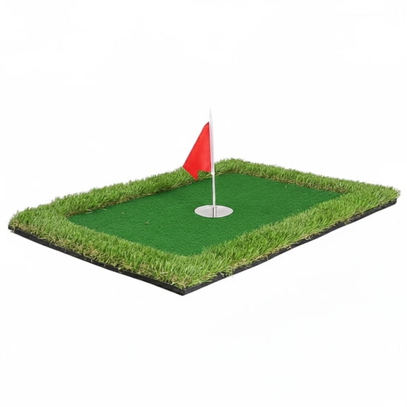 JWQFBC Buoyant Putting Surface Outdoor Buoyant Chipping Mat Portable Golf Chipping Green for Golfers, Beginners, Pool, Backyard