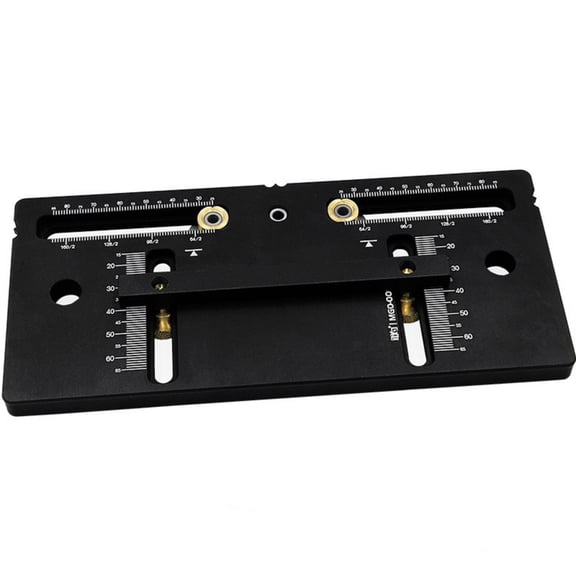JWQFBC Cabinet Handle Template Accurate Positioning Cabinet Door Jig Easy Alignment Drawer Punch Locators for Woodworkers, Furniture Making