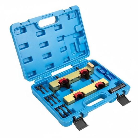 JWQFBC  Camshaft Locking Tool Kit's Wear Resistance Resistant Camshaft Alignment Tool Set Includes Storage Case for DIY Enthusiasts