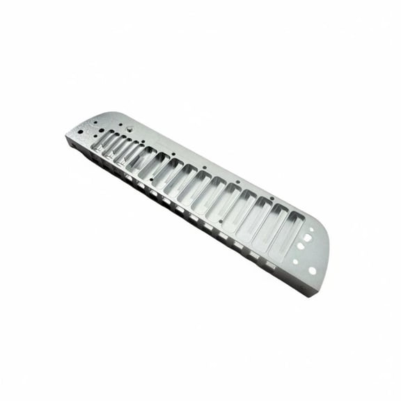 JWQFBC Chromatic Harmonica Comb Rust Resistant Aluminum Harmonica Comb Improved Air Tightness Resonating Strip Instrument Part