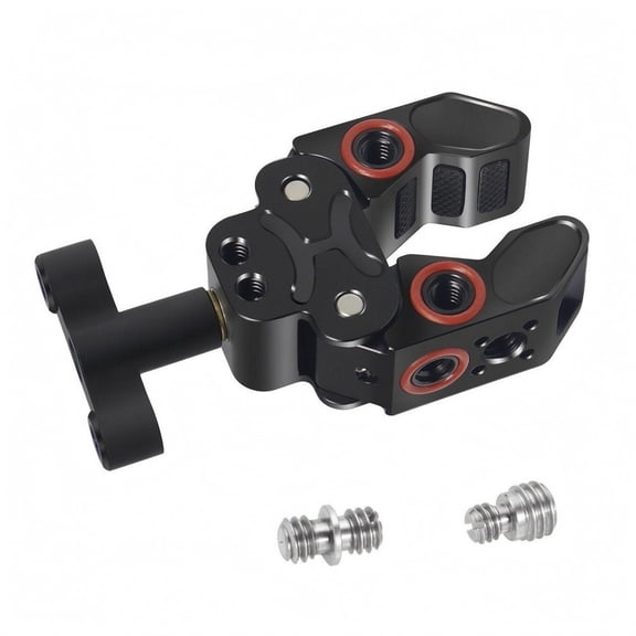 JWQFBC Compact Clamping Mount Compact Camera Clamp Anti-Slip Clamping Tool for DSLR Photographers, Clamp-adapter Screw
