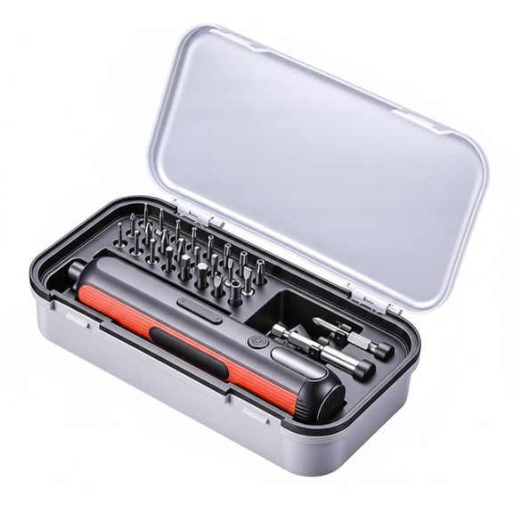 JWQFBC Cordless Screwdriver Set Electric Screwdriver Kit Tip for DIY Enthusiasts