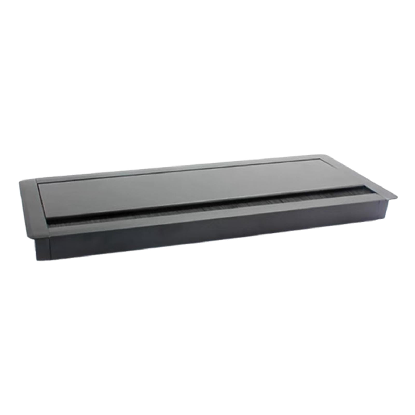 JWQFBC Desk Cable Management Box Wire Hide Efficient TV Wires Wire Storage Covers Cable Black