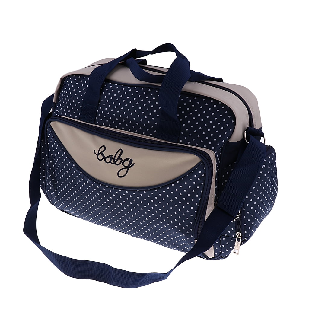 JWQFBC Diaper Bag, Baby Bag, Changing Bag, Nursing Bag, Travel Bag, Mummy Carrier, Baby Navy
