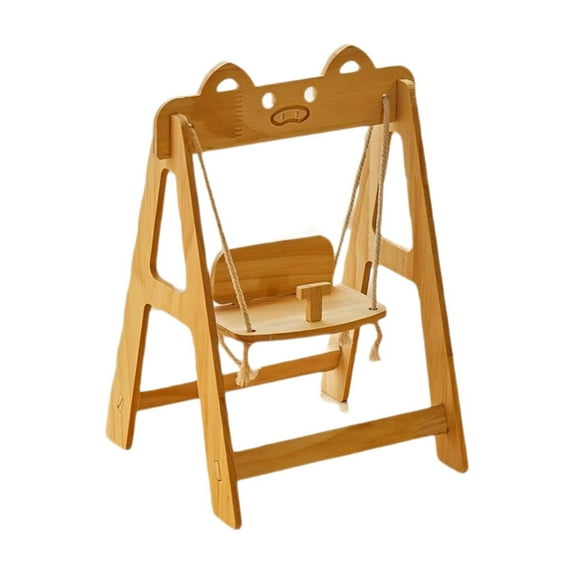 JWQFBC Doll Swing Accessories Easy Assembly Professional Display Decor Lightweight Cute Pig