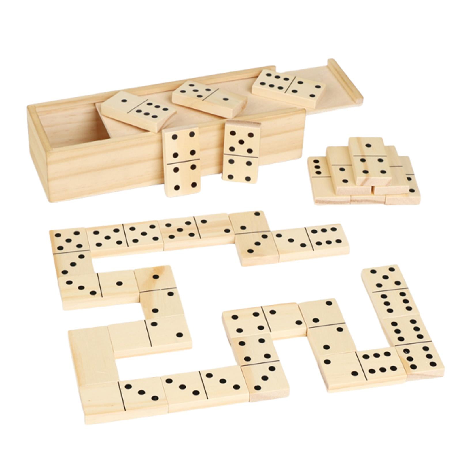 JWQFBC Dominos Set Puzzle Game Building Toppling Development Classic ...