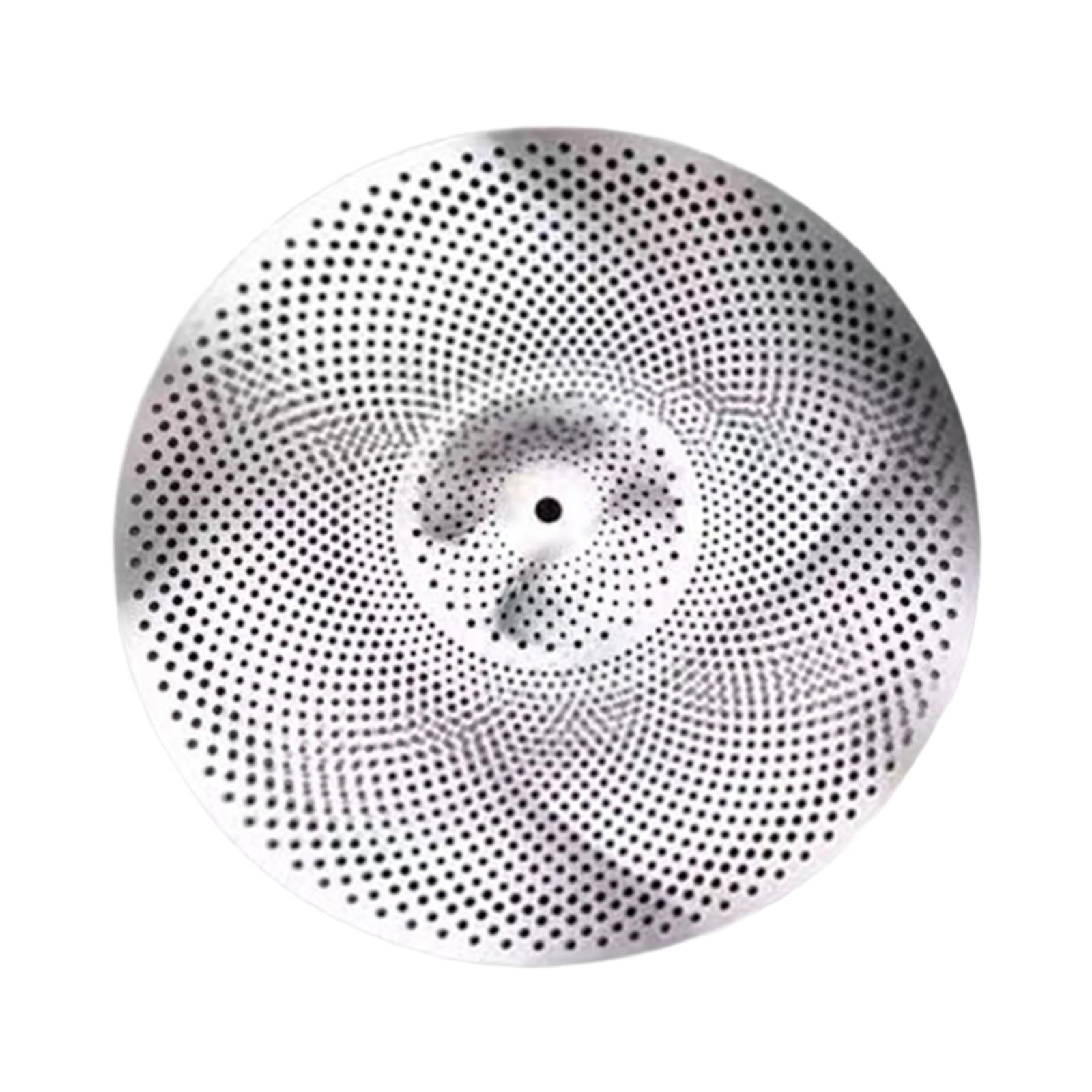 JWQFBC Drum Cymbal for Drmmer Practice Lightweight Drum Accessories Sturdy Quiet Cymbal 20inch