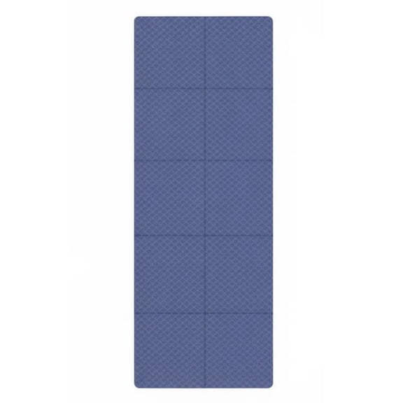 JWQFBC Folding Exercise Mat Easy Storage Foldable Exercise Mat Lightweight Portable Workout Pad for Students, Beginners, Rest Time, Gym, Dark Blue