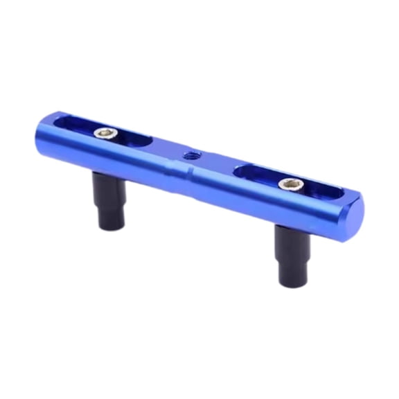 JWQFBC Generic Motorcycle Balance Bar Aluminum Alloy Accessory Mount Extension Bar with Blue