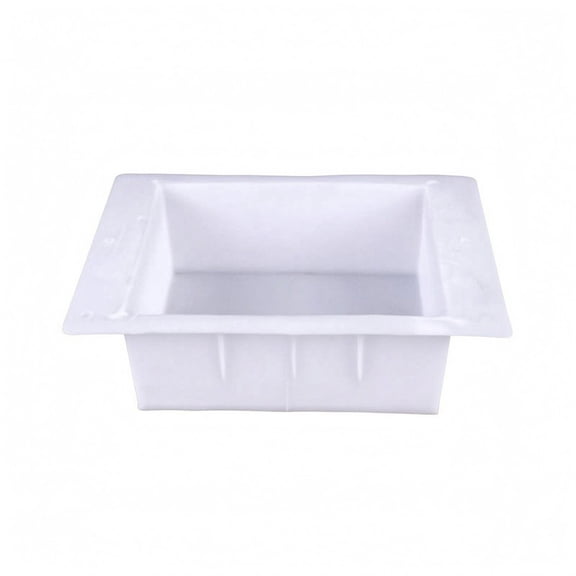 JWQFBC Half Curb Stone Form Open-Top Concrete Curb Form Flat Base, 25 X 20 X 10