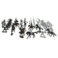 thumbnail image 1 of JWQFBC Knights Toys, Plastic Warriors Medieval Knights Horses Soldier Action 52pcs, 1 of 9