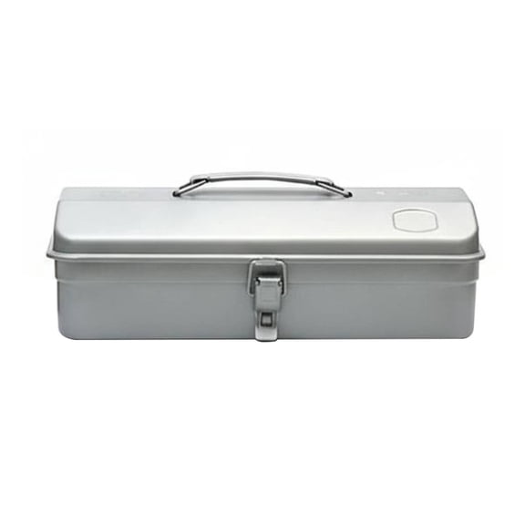 JWQFBC Metal Construction Portable Tool Case Rust-Resistant Handheld Hardware Chest for Homeowners, Repairmen, Car Trunk