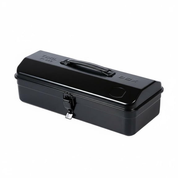 JWQFBC Metal Construction Portable Tool Case Rust-Resistant Handheld Hardware Chest for Homeowners, Repairmen, Car Trunk