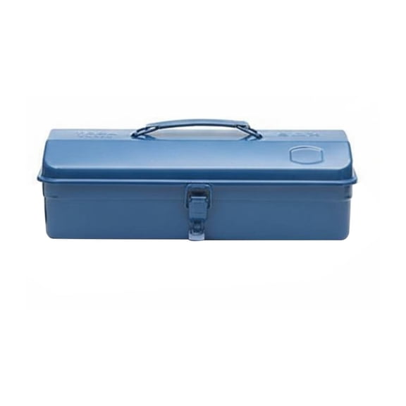 JWQFBC Metal Construction Portable Tool Case Rust-Resistant Handheld Hardware Chest for Homeowners, Repairmen, Car Trunk