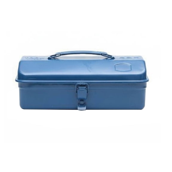 JWQFBC Metal Construction Portable Tool Case Rust-Resistant Handheld Hardware Chest for Homeowners, Repairmen, Car Trunk