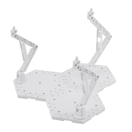 JWQFBC Model Display Stand Base Bracket for 1/144 1/100 Figures White