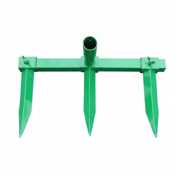 JWQFBC Multi-Tine Furrower Easy Planting Manual Furrow Plow for Vegetable Fields