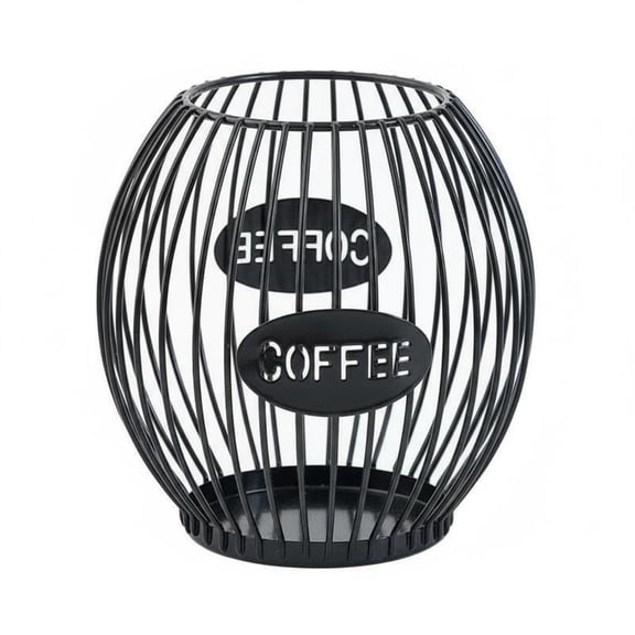 JWQFBC Nordic Coffee Pod Holder opening Top Design Coffee Capsule Storage Basket