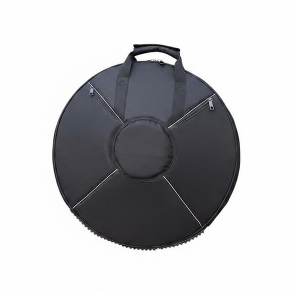 JWQFBC Percussion Instrument Bag Percussion Instrument Case Padded Protection Steel Pan Drum Bag for Musicians, Travel, Performance, Rehearsal, 22-inch Handpan