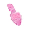thumbnail image 1 of JWQFBC Princess Shoes Fancy Dress Multifunctional Beautiful Heels Slip on Shoe for Kids Pink, 1 of 9