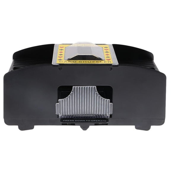 JWQFBC Professional Automatic Playing Card Games Shuffler Shuffling 1-2 Decks Poker Sorter Mixer Machine for Party Entertainment
