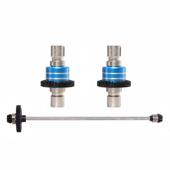 JWQFBC RC Car Differential and Driveshaft Wear-Resistant Resistant Steel Gear Differential Kit High Hardness RC Car Steel Gear Set
