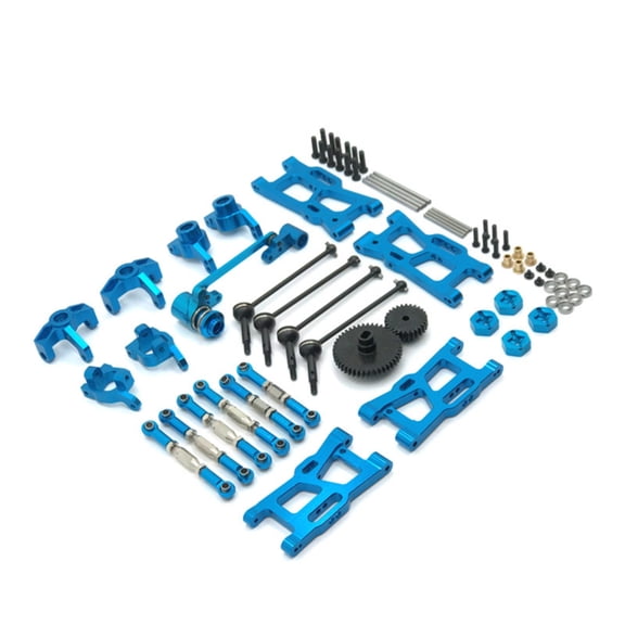 JWQFBC RC Car Parts RC Car Metal Parts Set Sturdy for 1/12 124016 124017 124018 124019 Repair, Maintenance