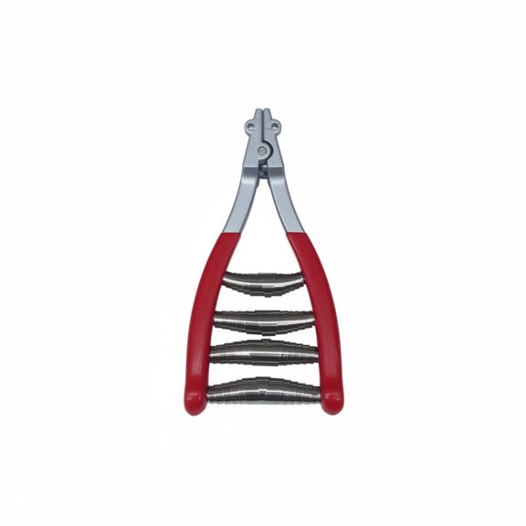JWQFBC Racket Stringing Starting Clamp Secure Clamping 4 Spring Stringing Clamp Zinc Alloy Construction String Gripper Tool for DIY Enthusiasts