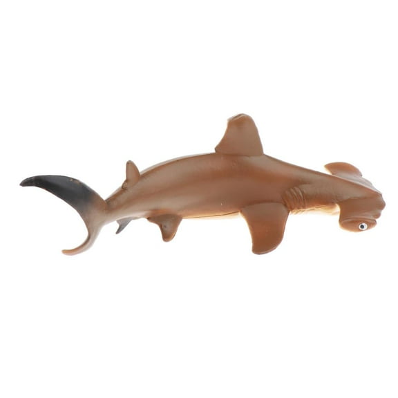 JWQFBC Realistic Hammerhead Shark Figurines, Plastic Ocean Animal Figures, Easter Eggs