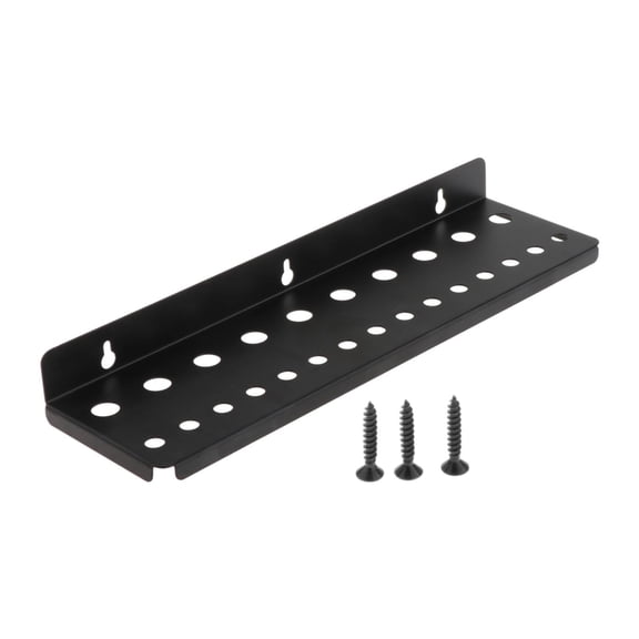 JWQFBC Screwdriver Organizer Hammer Rack Sturdy Heavy Duty Black Rustproof Utility Tool
