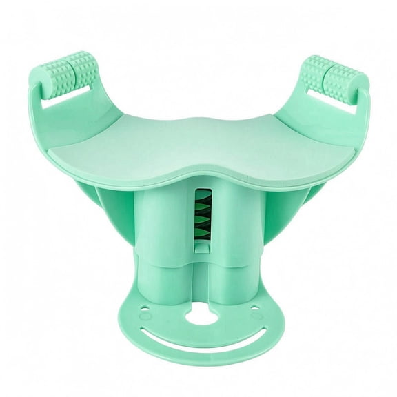 JWQFBC Seated Glute Curved Saddle Glute Textured Handles Hip Thrust Machine, Green