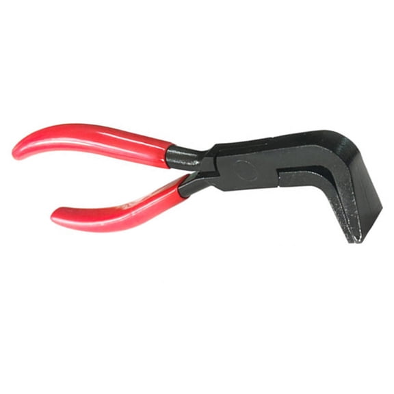 JWQFBC Sheet Metal Flanging Pliers Non-Slip Handle Wide Jaw Hand Seamer 90 Degree Bending Pliers for Mechanics, Metalworkers, Construction, Workshop