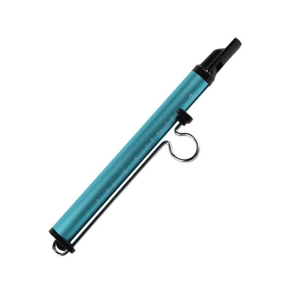 JWQFBC Slide Whistle Glide Whistle Portable Professional Flute Funny Musical Instrument Blue