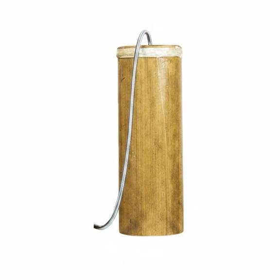 JWQFBC Thunders Tube Bamboo Can Shaped Spring Drum Shaker  for Mindfulness Practice, Meditation, M