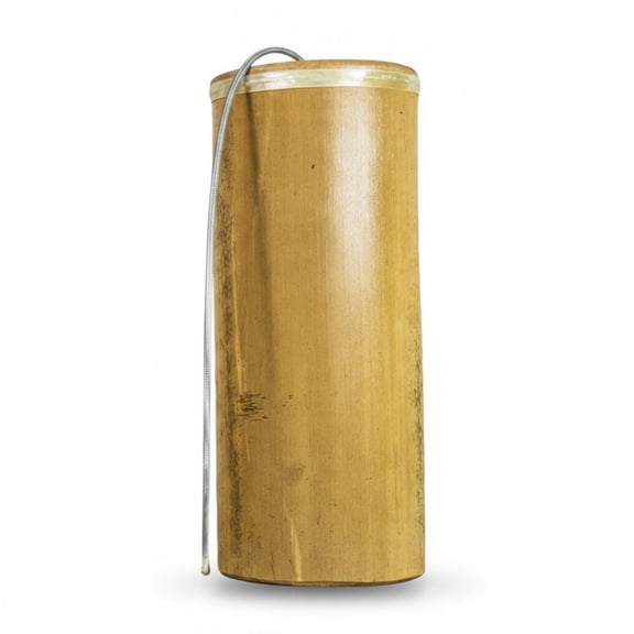 JWQFBC Thunders Tube Bamboo Can Shaped Spring Drum Shaker  for Mindfulness Practice, Meditation, Xl