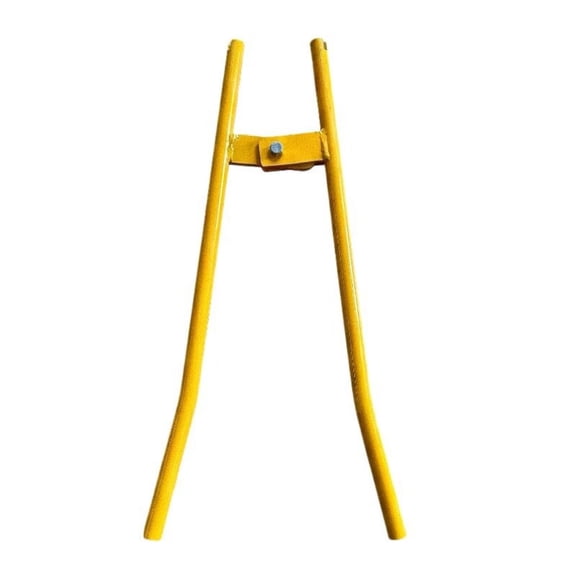 JWQFBC Trailer Brake Hook Tool Welded Bent Two-Arm Hook Tool Metal Brake Shoe Spring Installer, Yellow